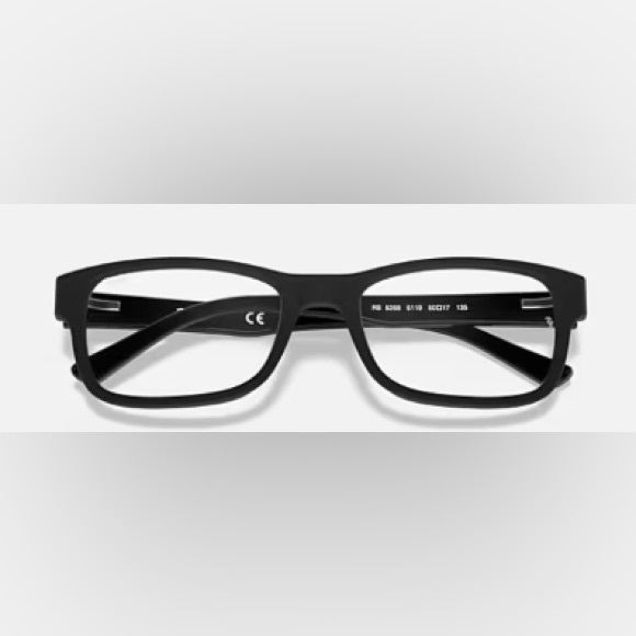 NWT Ray Ban Black Matte 5268 Glasses NWT - Picture 2 of 13